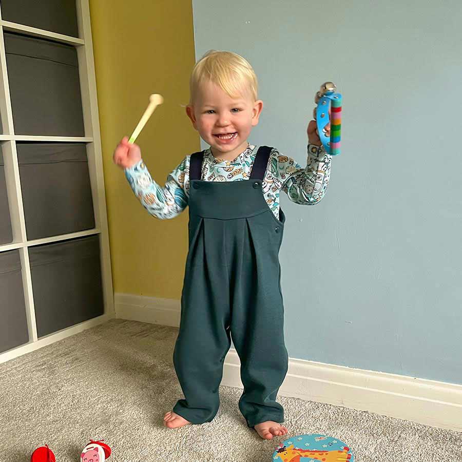 Jazzy Romper Pattern