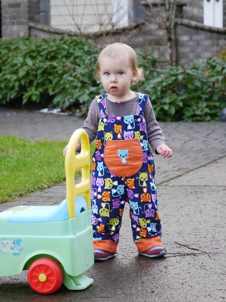Little Birds Overalls Pattern