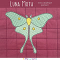 Luna Moth Applique Quilt Pattern