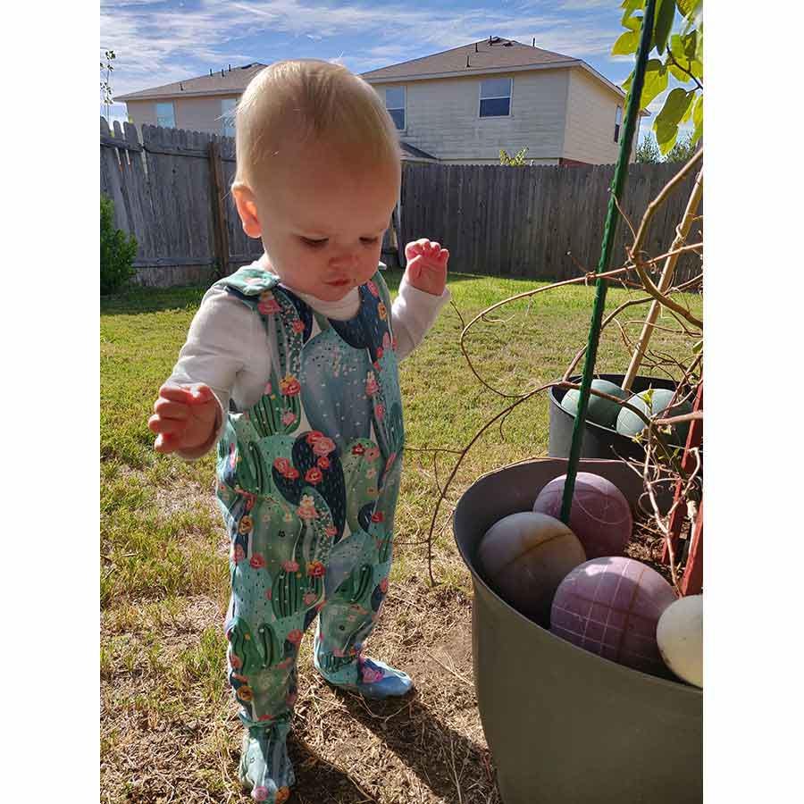 Merry Feet Romper Pattern