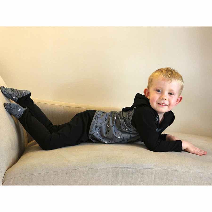 Pandalove Footed Pants Pattern