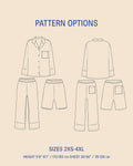 Unisex Pajama set sewing pattern