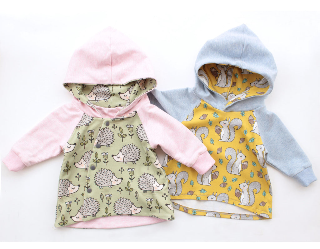 Woody Hoodie & Reversible Jacket Pattern