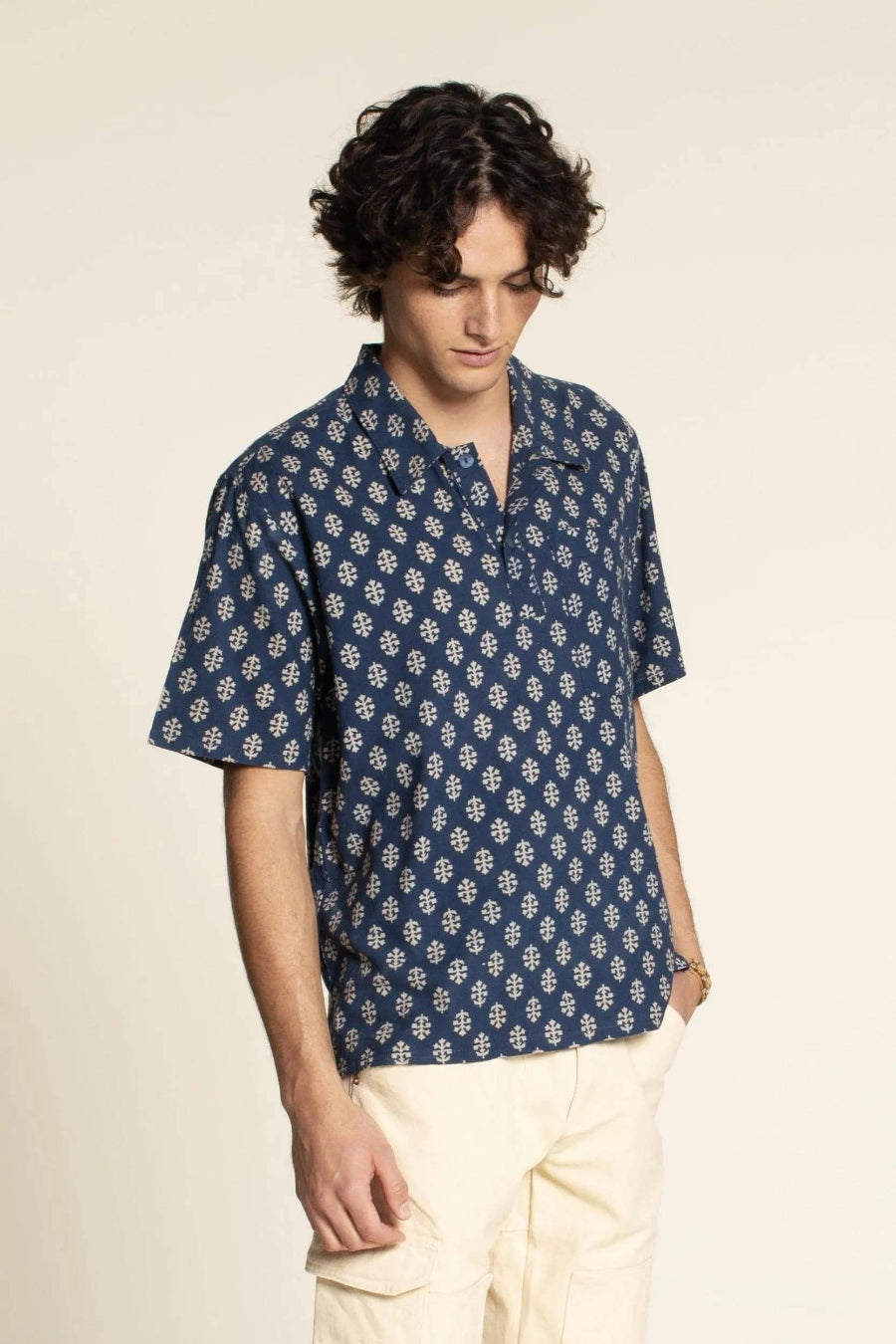 Woven Polo Shirt sewing pattern Wardrobe By Me
