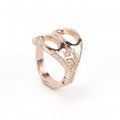 Scissor Adjustable Ring - Rose Gold