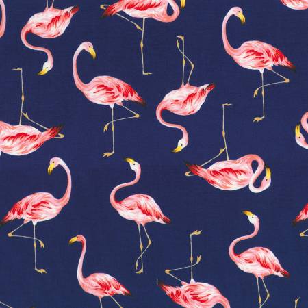 Flamingos Navy SB-4235D1-3  from Island Paradise