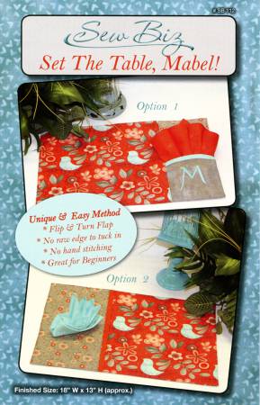 Set The Table Mabel! by Sew Biz