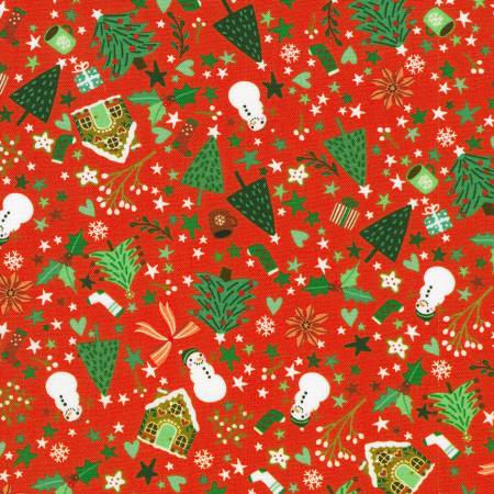 Tiny Tidings Garnet Snowman Christmas Trees Gingerbread Houses