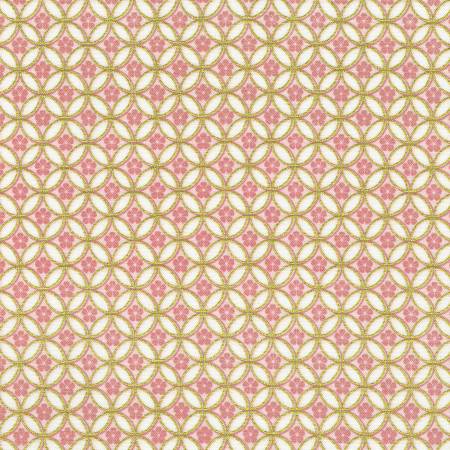 Blossom Circle Pearl Pink from  Imperial Collection - Graceful Cranes