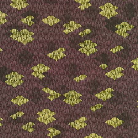 Waves Plum SRKDM-23513-24  from Imperial Collection - Graceful Cranes