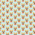 Multi Pug Life Christmas STELLA-DMB1669