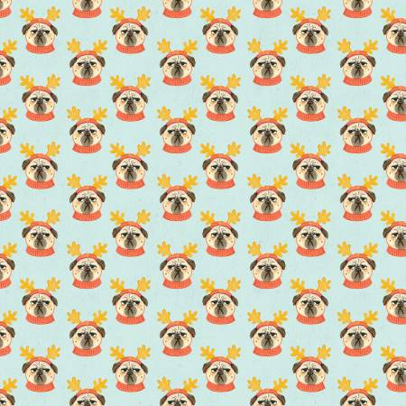 Multi Pug Life Christmas STELLA-DMB1669