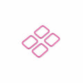 Four Tula Pink 1in Rectangle Rings