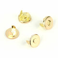 Two Magnetic Snaps 1/2" Gold