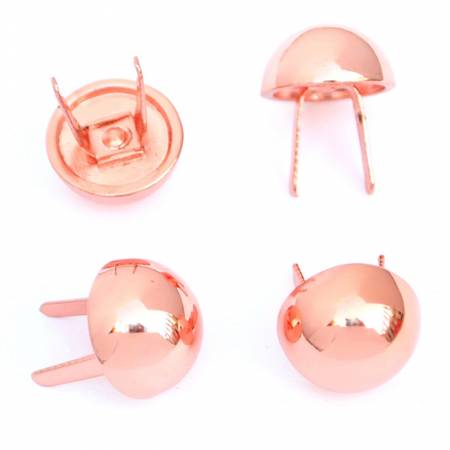 Four Dome Bag Feet Rose Gold