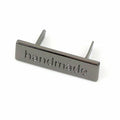 Serif Handmade Label Gunmetal