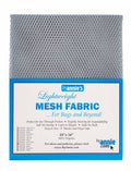 Lightweight Mesh Fabric - Pewter (18" x 54")