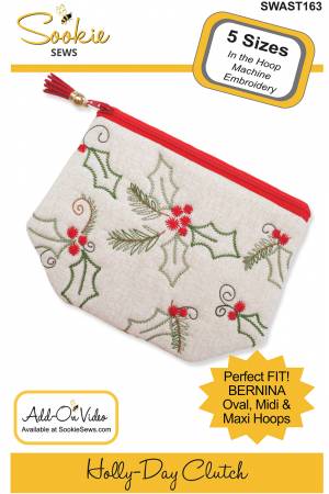 Sookie Sews Holly-Day Clutch