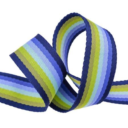 Strapping: Floral Reef Smooth Sailing in Marine 38mm