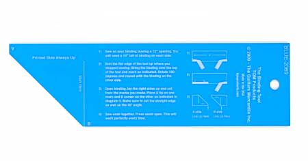 Binding Tool Template Ruler