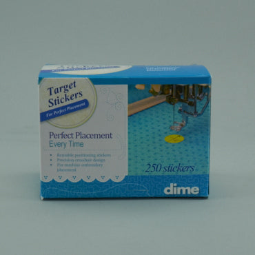 DIME Target Stickers Pack - 250 Roll