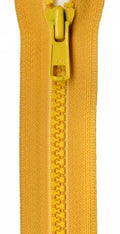 Vislon Closed Bottom Zipper 7in Buttercup