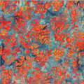 Bali Batik Leafy Branches - Sunset