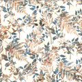 Bali Batik Leafy Branches - Natural