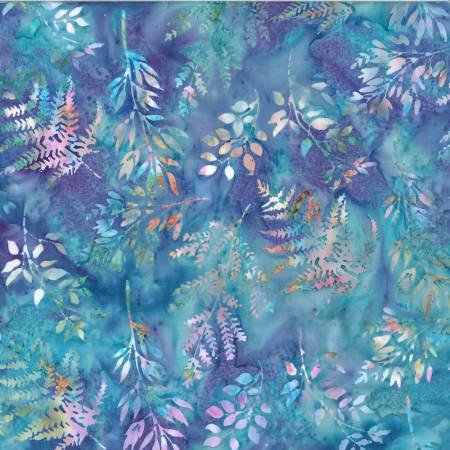 Bali Batik Leafy Branches - Rainbow Sweets