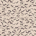 Faboolous: Light Khaki Halloween Digital Bats