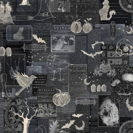 Witch's Tale Black Witch's Tale Digital Collage