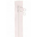 Handbag Zippers 30" Double Slide-White