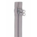 Handbag Zippers 40 in Double Slide-Pewter