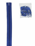 4 yards of 16mm #4.5 Zipper Chain - Cobalt Blue